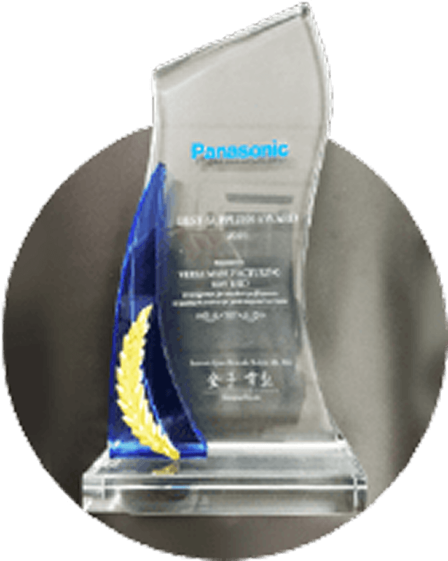 Panasonic- Best Supplier Award
